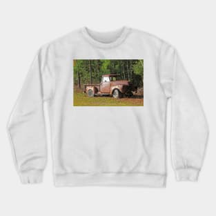 Corroded Old Truck Crewneck Sweatshirt